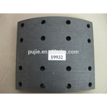 Asbestos free heavy truck brake lining